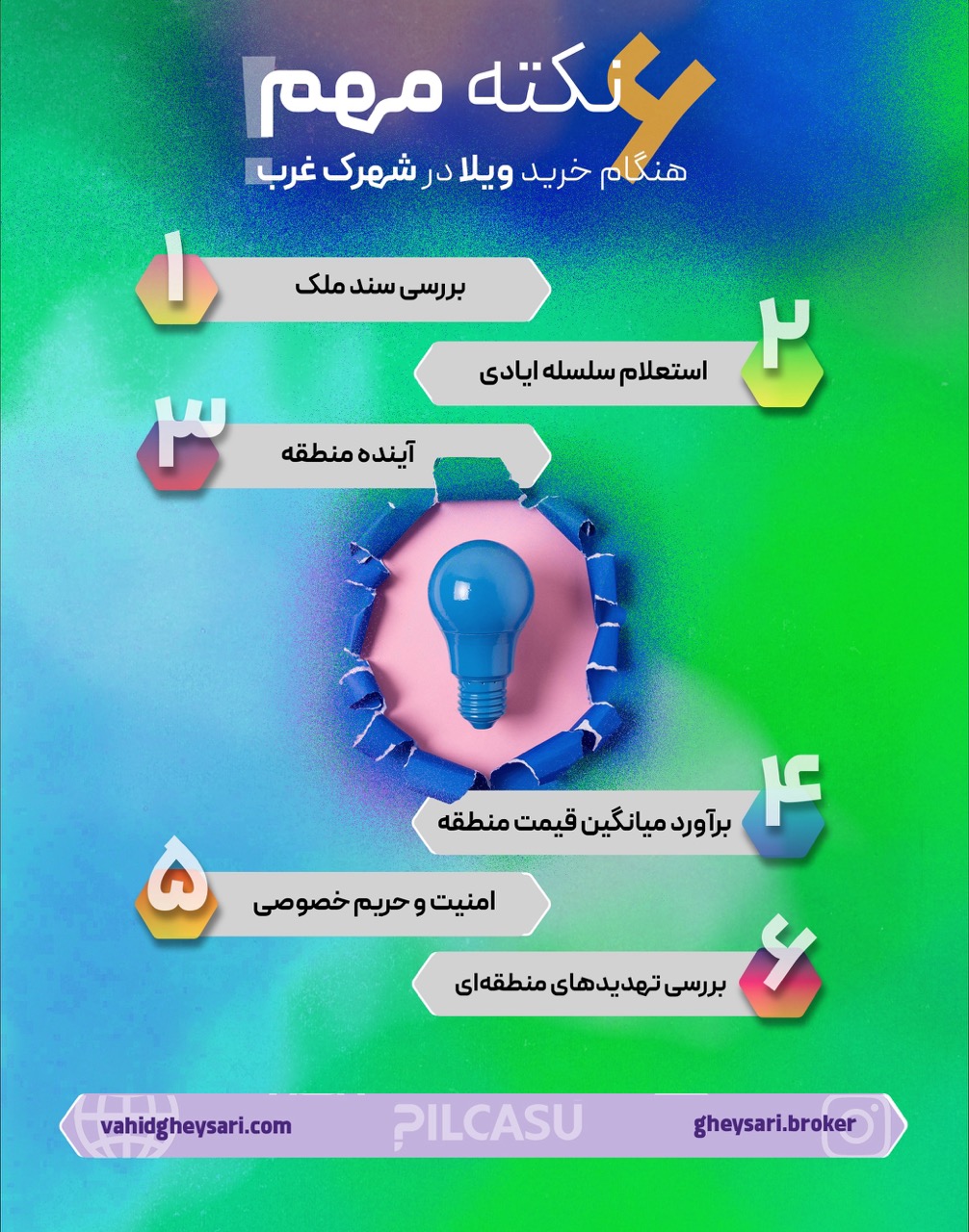 نکات مهم هنگام خرید ویلا در شهرک غرب